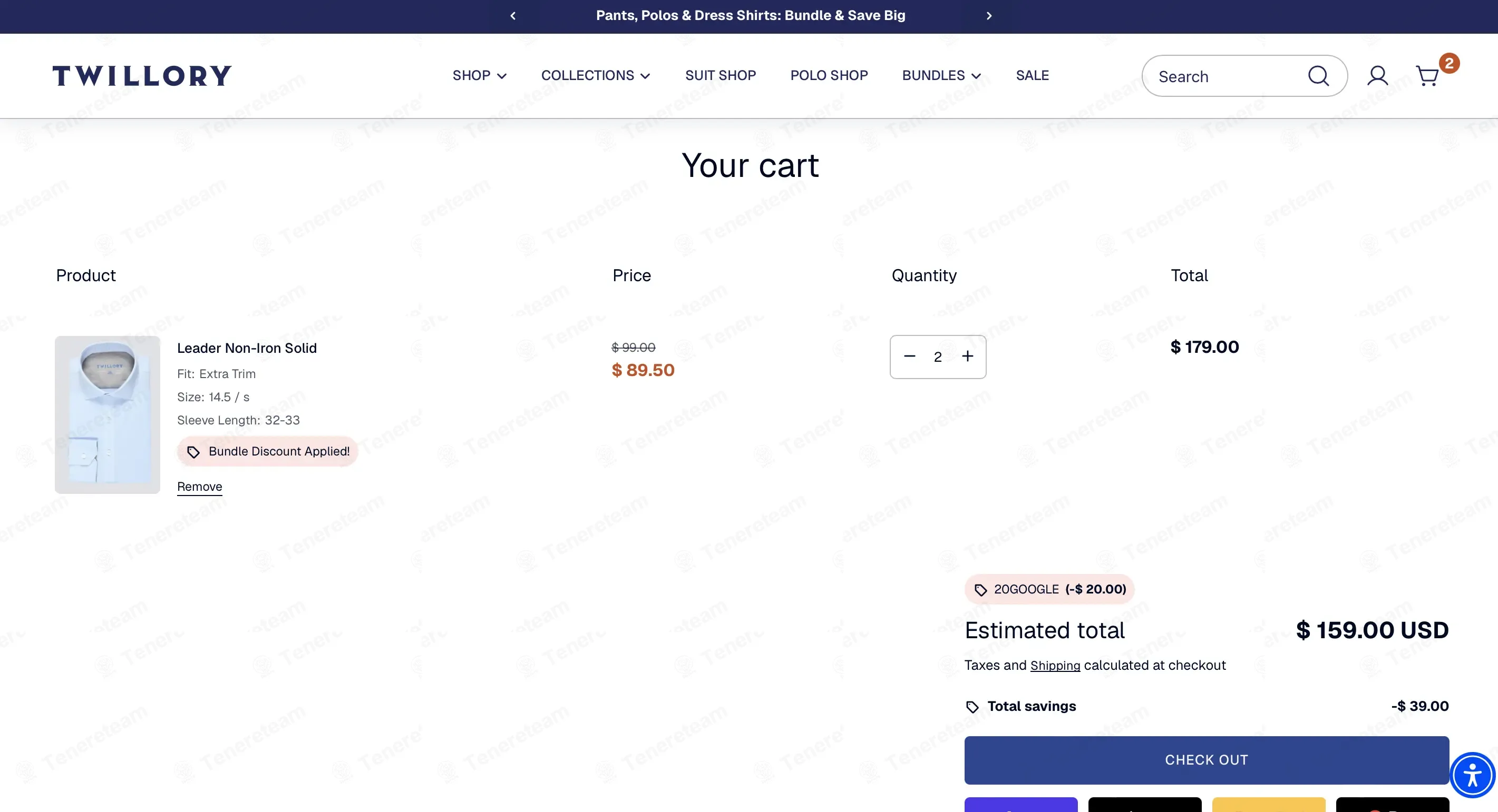 Twillory coupon code: $20 off with 20GOOGLE. Tested and valid as 3 weeks ago.
