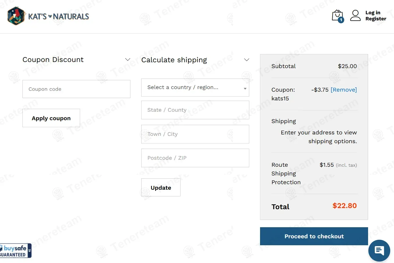 Kats Naturals coupon code: 15% off with kats15. Tested and valid as 1 year ago.