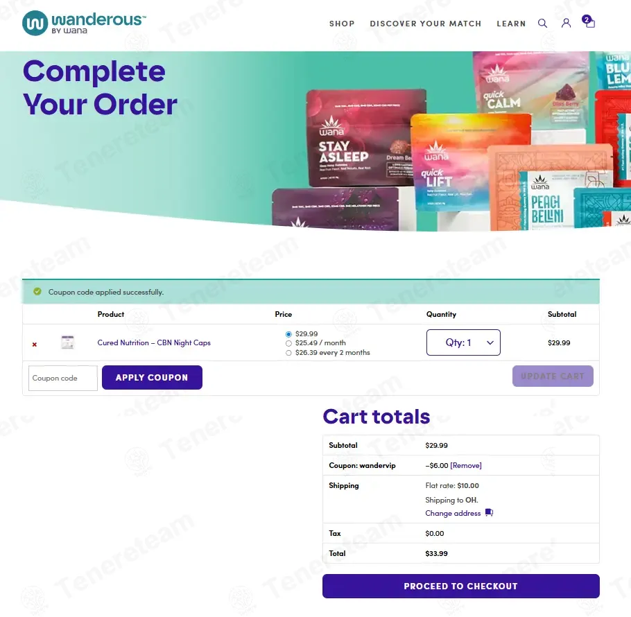 Martha Stewart CBD coupon code: 20% off with WANDERVIP. Tested and valid as 6 months ago.