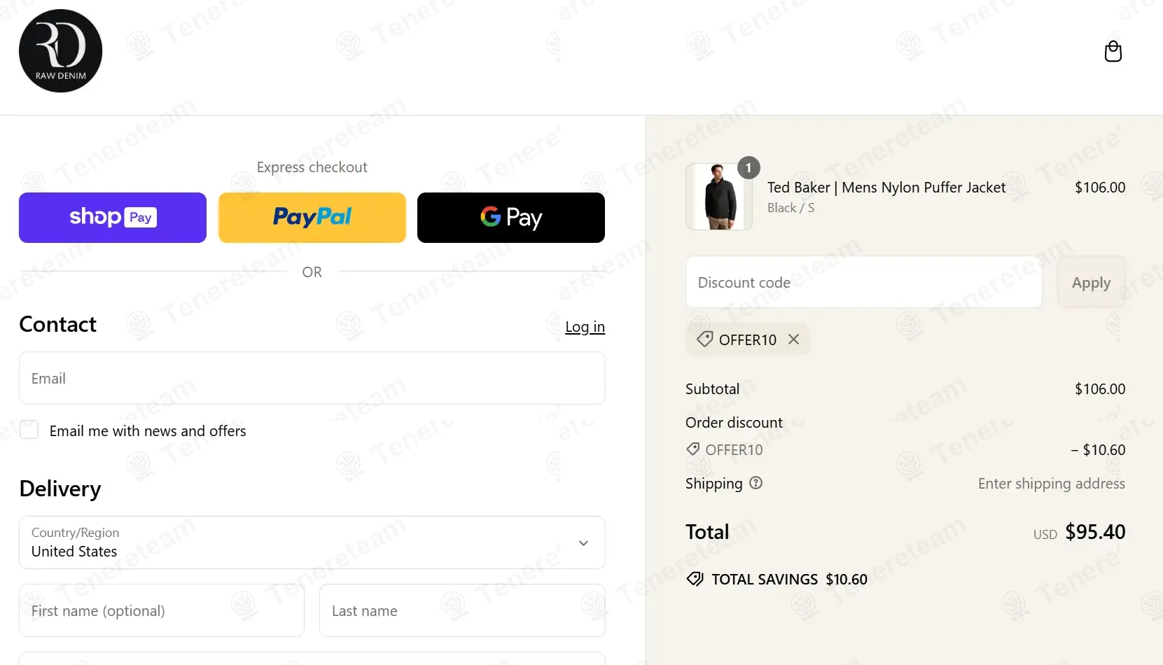 Raw Denim UK coupon code: 10% off with OFFER10. Tested and valid as 1 year ago.