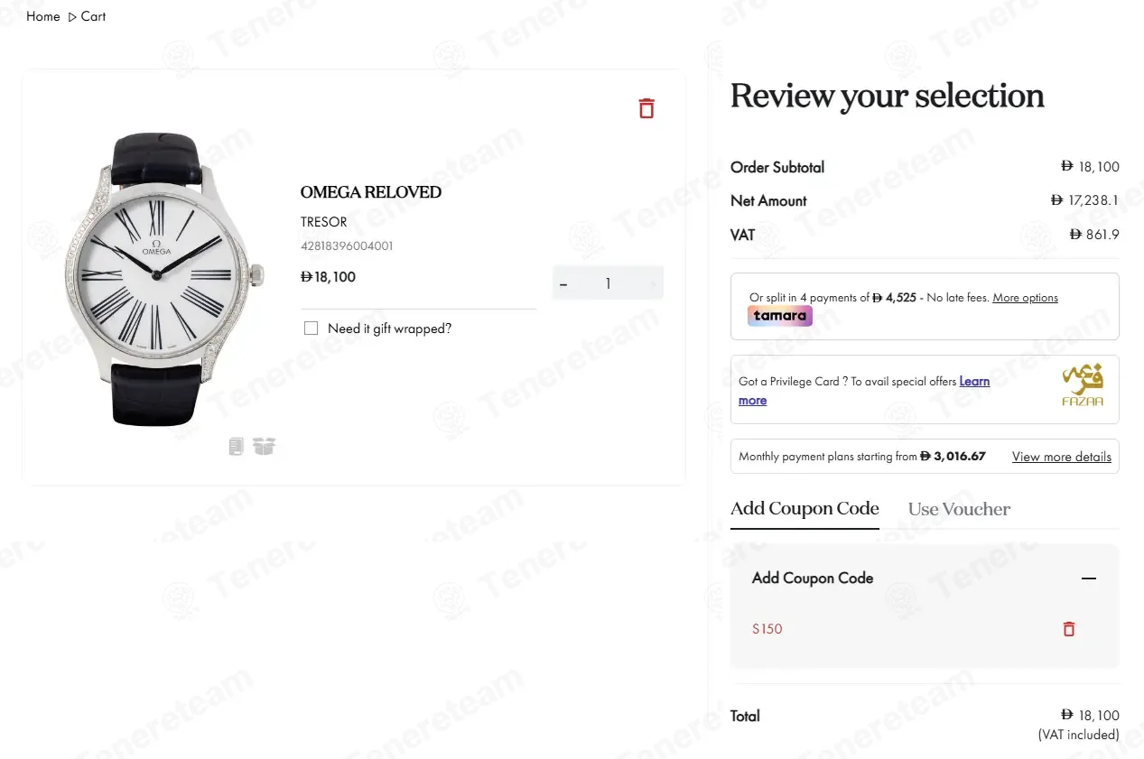 Rivolishop.com coupon code: $150 off with S150. Tested and valid as 1 month ago.