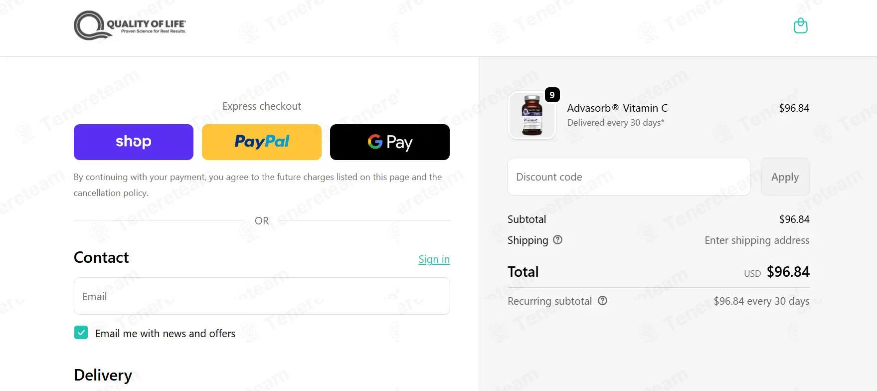 Quality Of Life coupon code: 10% off with WIN10. Tested and valid as 7 months ago.