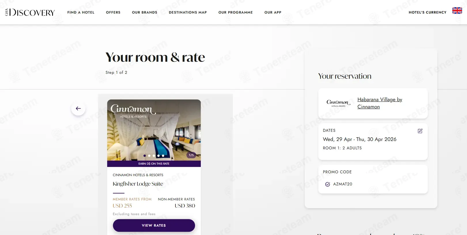 Avani Hotels coupon code: 20% off with AZMAT20. Tested and valid as 1 month ago.