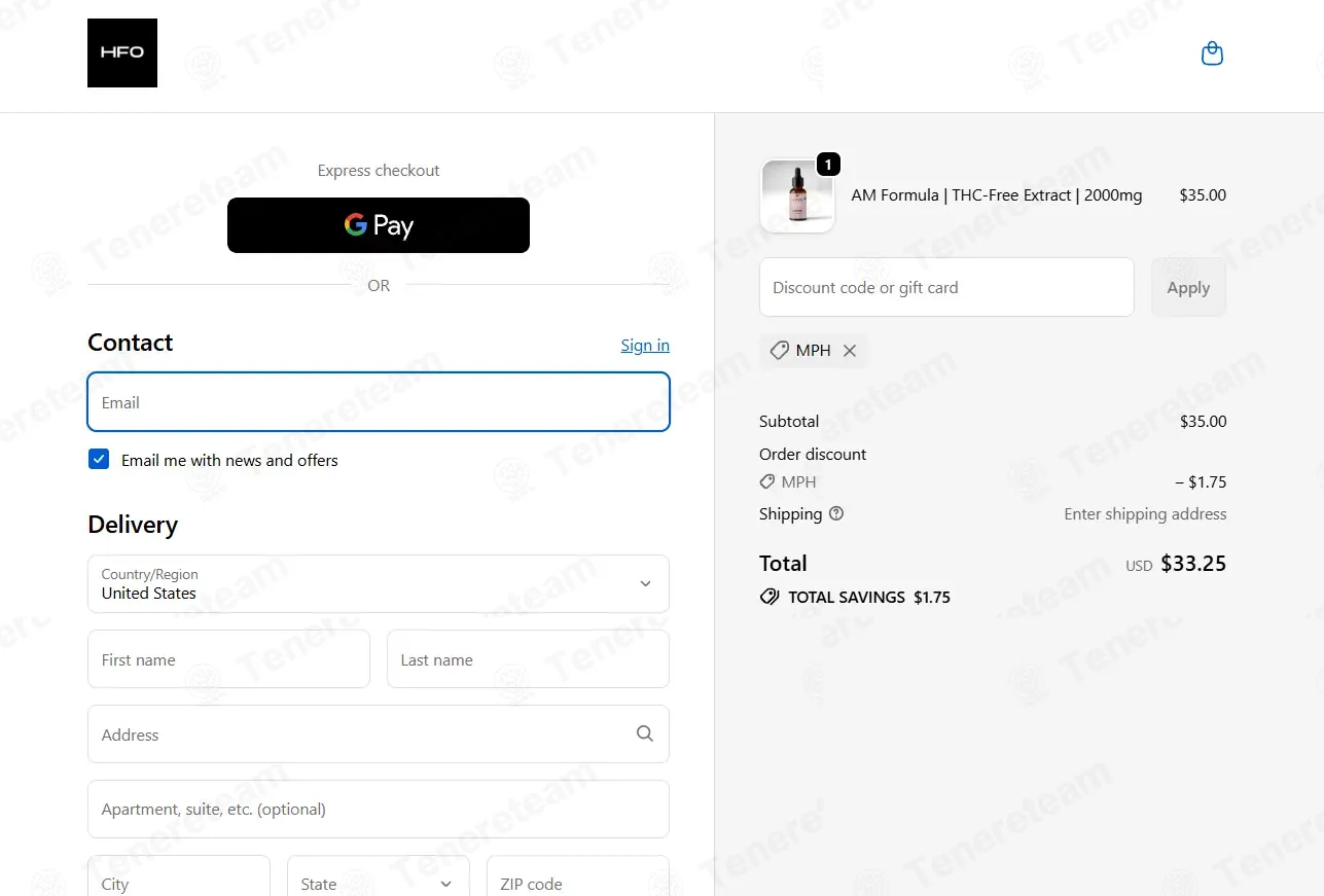 Hemp Factory Outlet coupon code: 5% off with MPH. Tested and valid as 1 month ago.