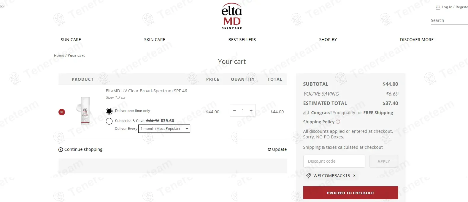 Eltamd coupon code: 15% off with WELCOMEBACK15. Tested and valid as 9 months ago.