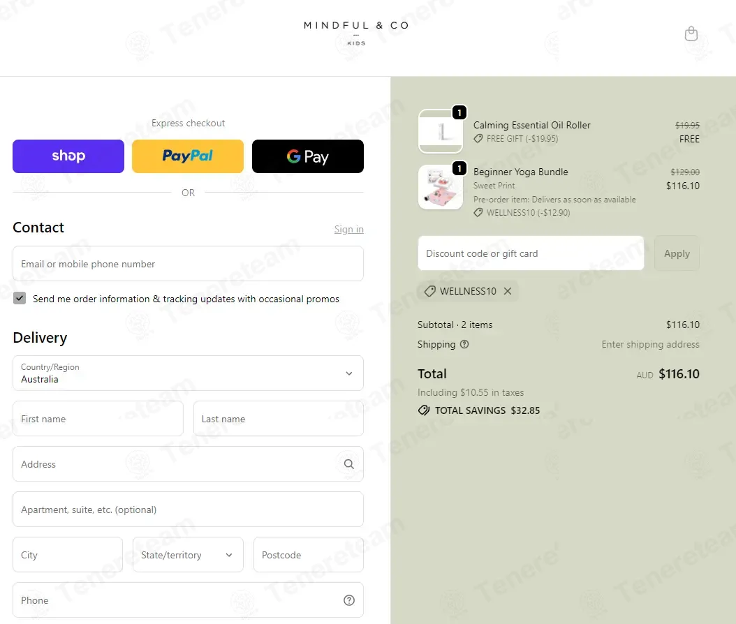 Mindful And Co Kids coupon code: 10% off with WELLNESS10. Tested and valid as 1 month ago.