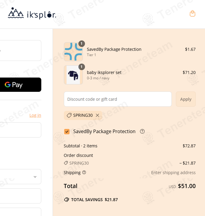 Iksplor coupon code: 30% off with SPRING30. Tested and valid as 1 year ago.