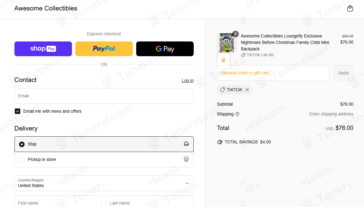 Awesome Collectibles coupon code: 5% off with TIKTOK. Tested and valid as 1 year ago.