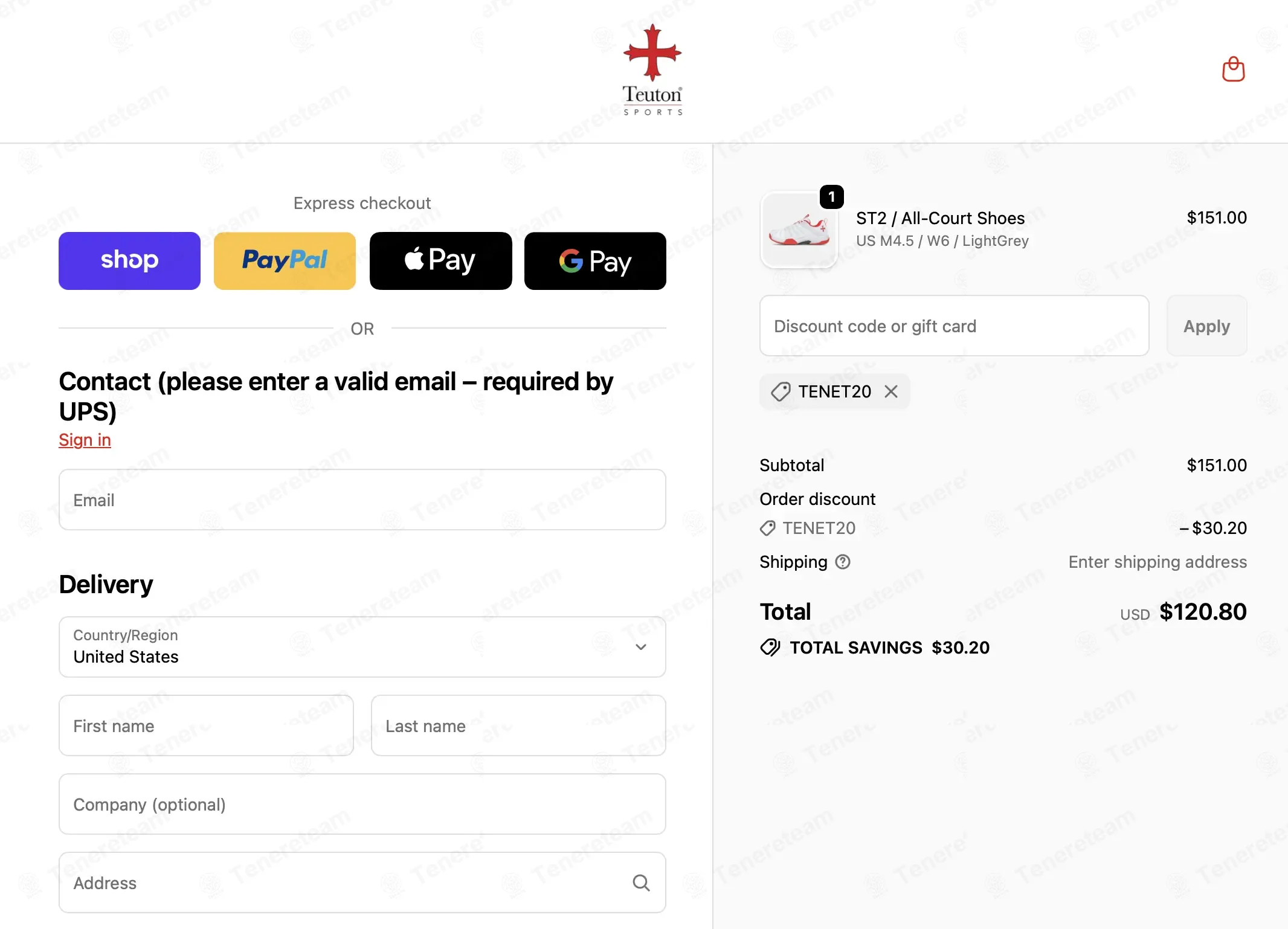 Teuton Sports coupon code: 20% off with TENET20. Tested and valid as 1 week ago.