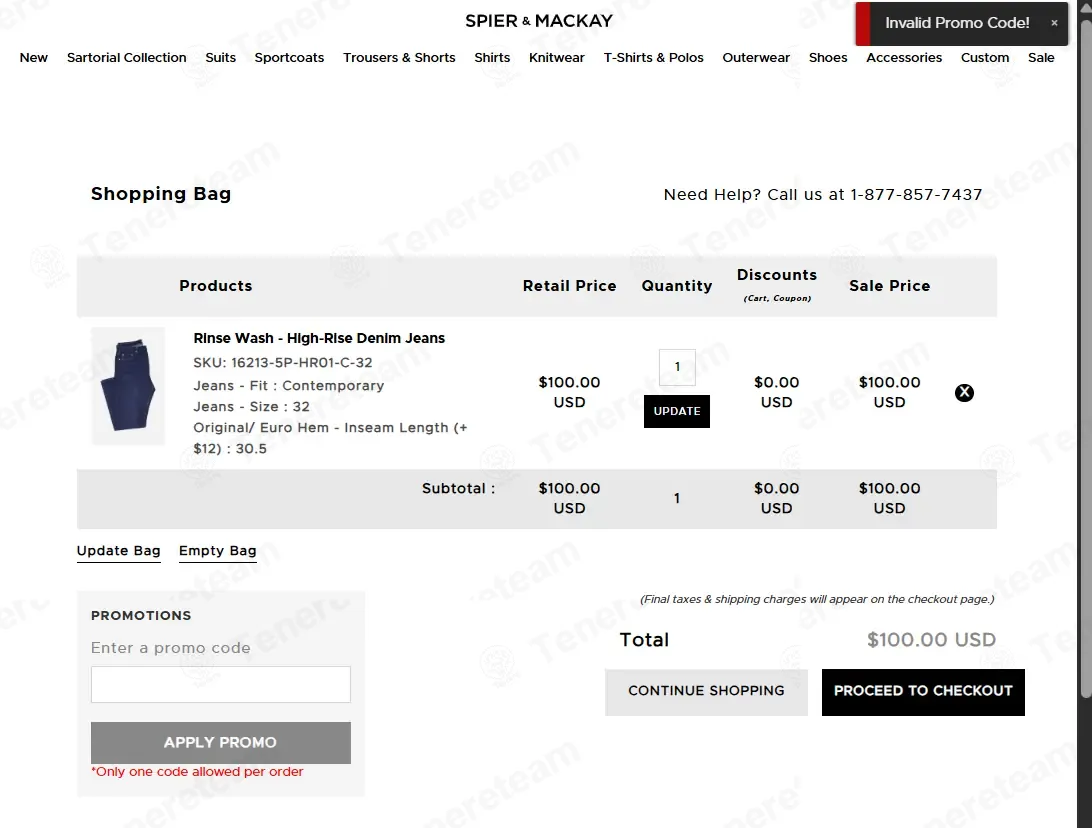 Spierandmackay.com coupon code: 20% off with shirt20. Tested and valid as 1 month ago.