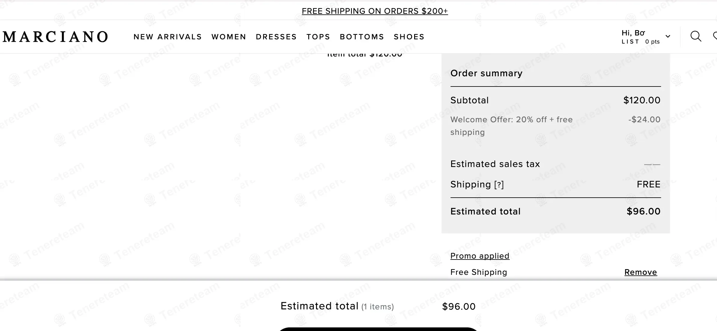 Marciano coupon code: 20% off with MFIRST. Tested and valid as 1 year ago.
