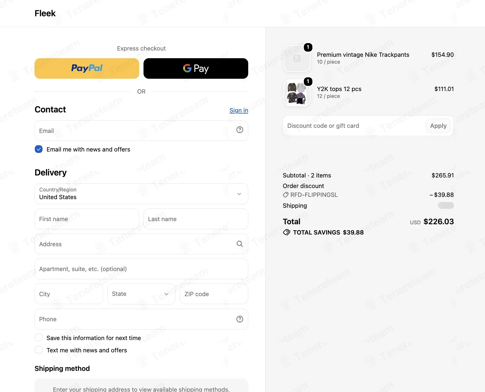 Join Fleek coupon code verified as working at checkout