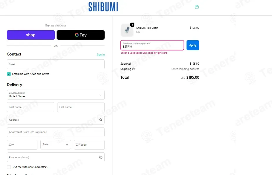 Shibumi Shade coupon code: 10% off with BSTP10. Tested and valid as 2 days ago.