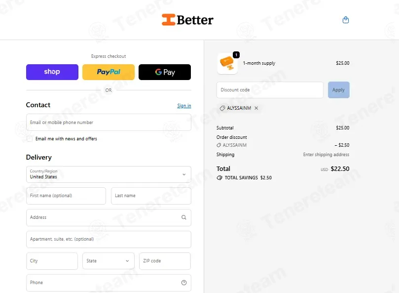 Better Mouth Tape coupon code: 10% off with ALYSSAINM. Tested and valid as 1 month ago.