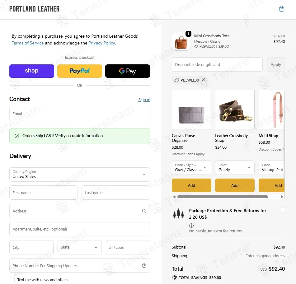Portland Leather Goods coupon code: 30% off with PLGWEL30. Tested and valid as 7 months ago.