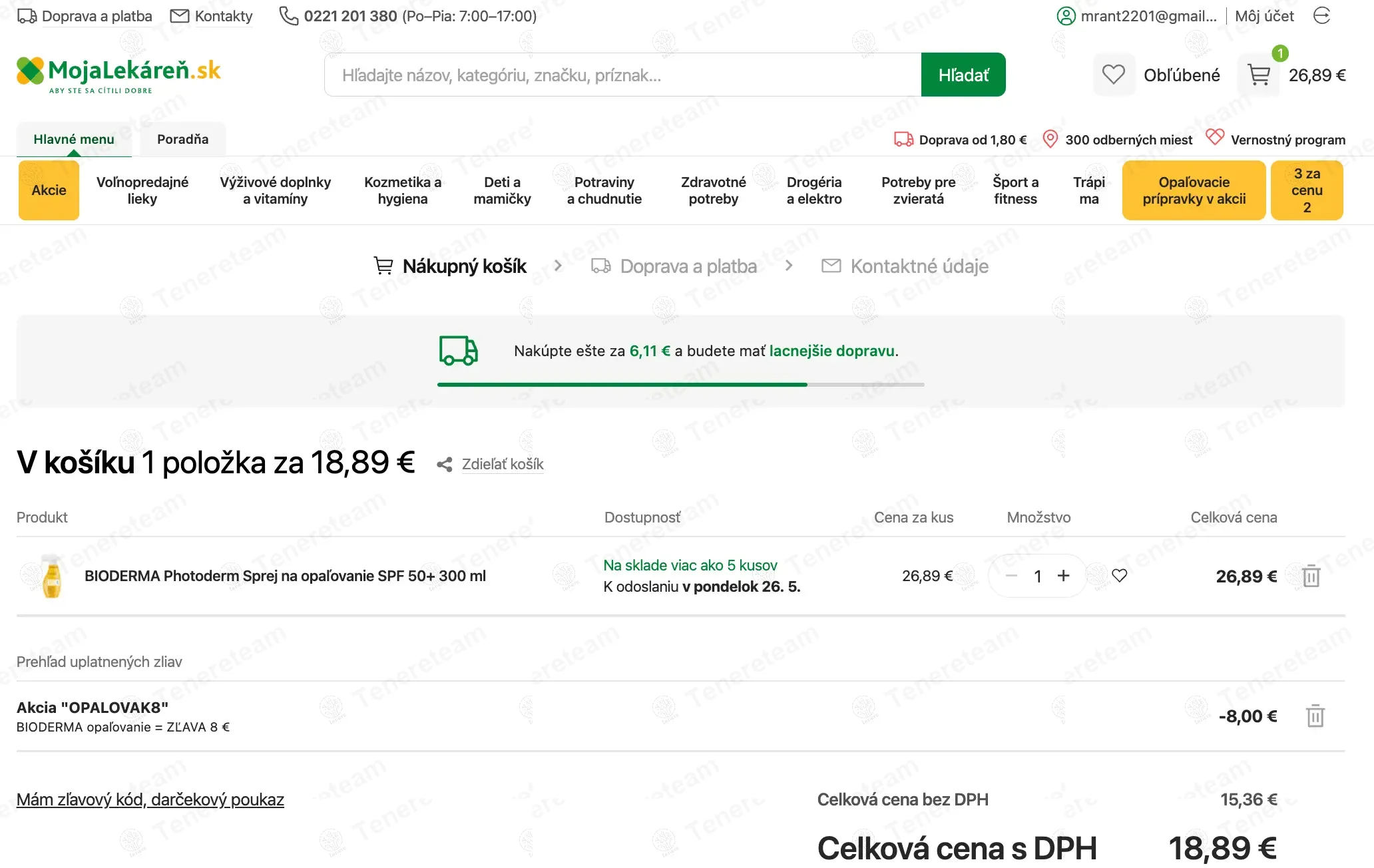 Mojalekaren SK coupon code: €8 off with OPALOVAK8. Tested and valid as 1 year ago.