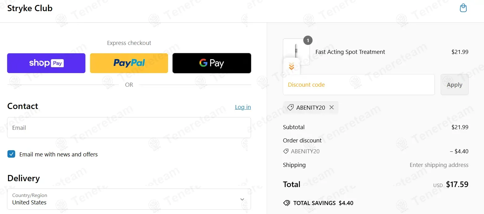 Stryke Club coupon code: 20% off with ABENITY20. Tested and valid as 1 year ago.