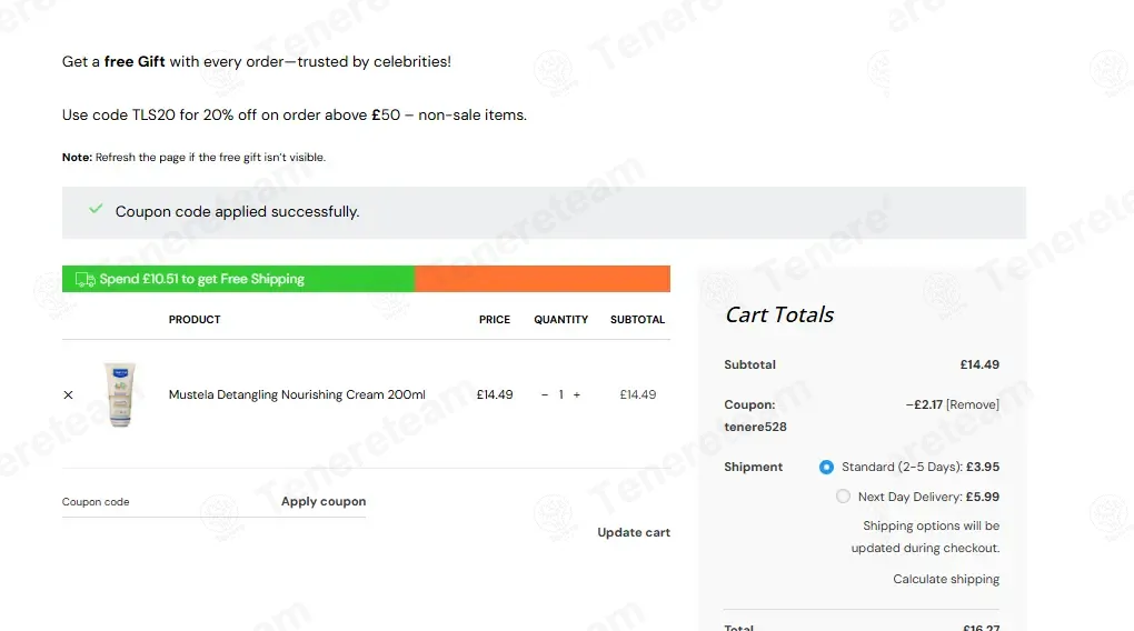 TODAYS LIFESTYLE coupon code: 15% off with tenere528. Tested and valid as 1 day ago.
