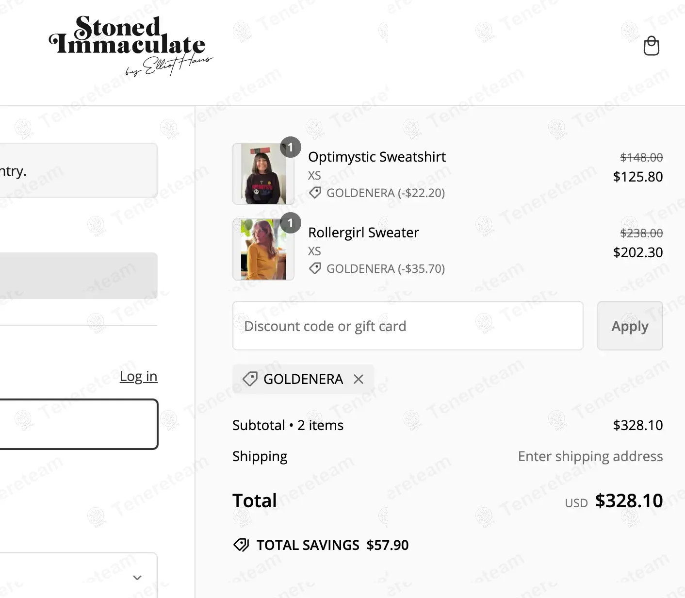 Stoned Immaculate Clothing coupon code: 15% off with goldenera. Tested and valid as 1 week ago.