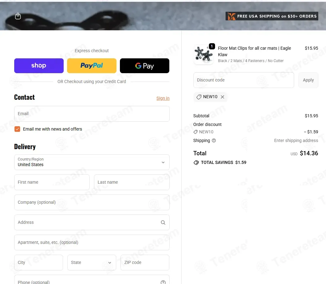 Eagle Klaw coupon code: 10% off with NEW10. Tested and valid as 1 month ago.