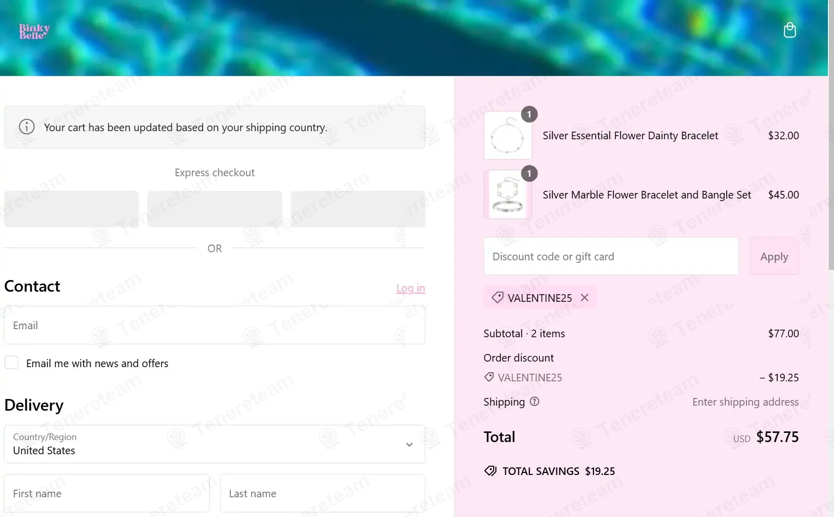Zelle coupon code: 25% off with VALENTINE. Tested and valid as 2 months ago.