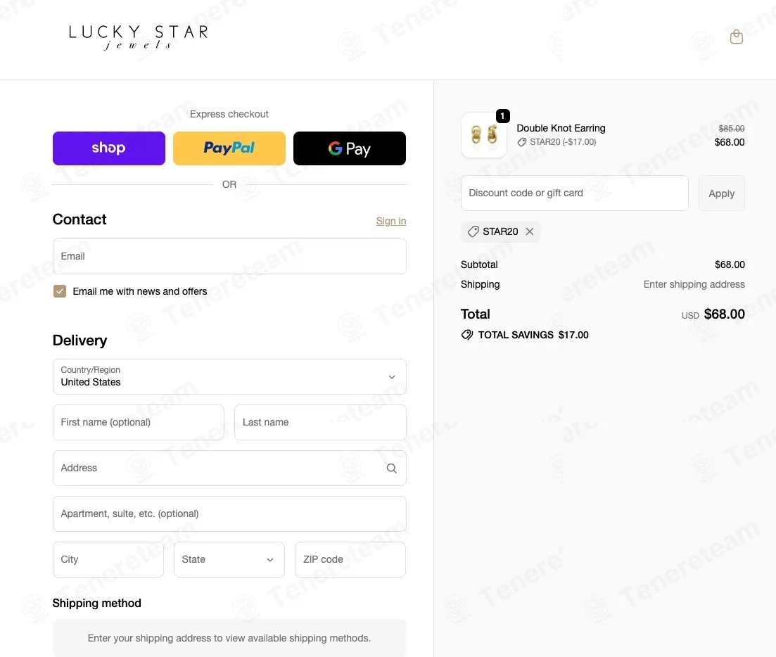 Luckystart promo code