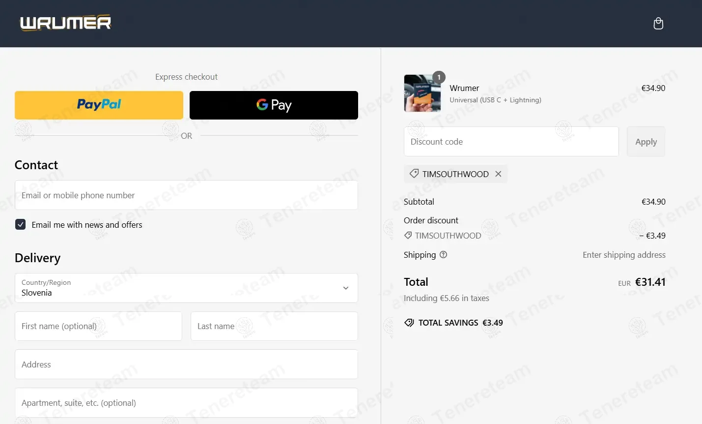 WrumerSound coupon code: 10% off with TIMSOUTHWOOD. Tested and valid as 9 months ago.