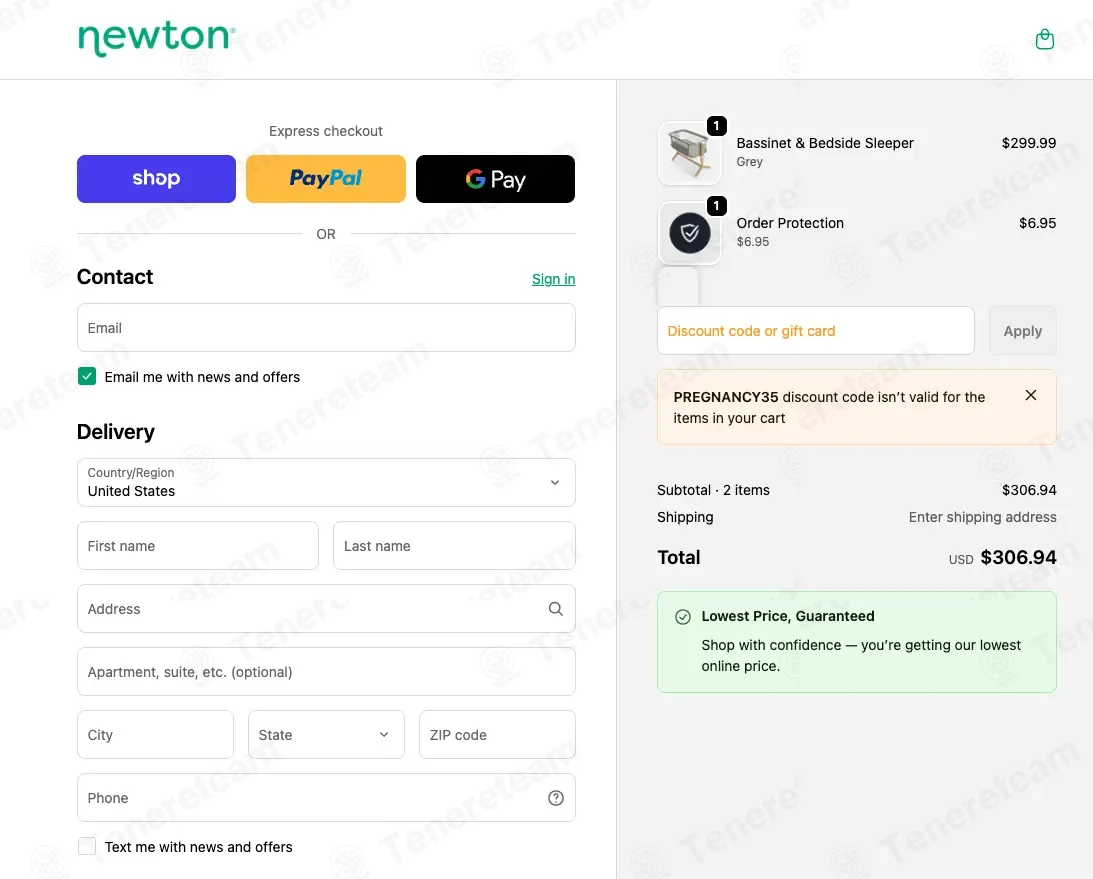 Newton Baby coupon code: $35 off with PREGNANCY35. Tested and valid as 1 month ago.