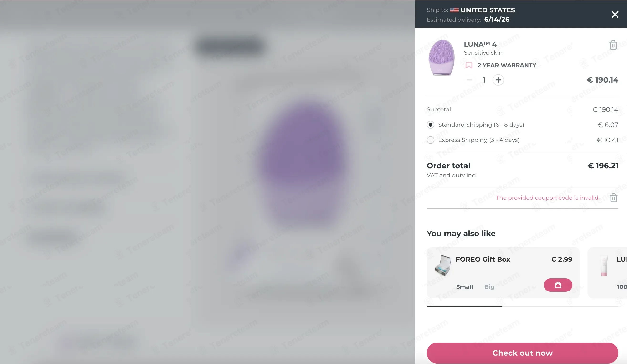 Foreo coupon code: 30% off with MOMLOVE30. Tested and valid as 1 month ago.