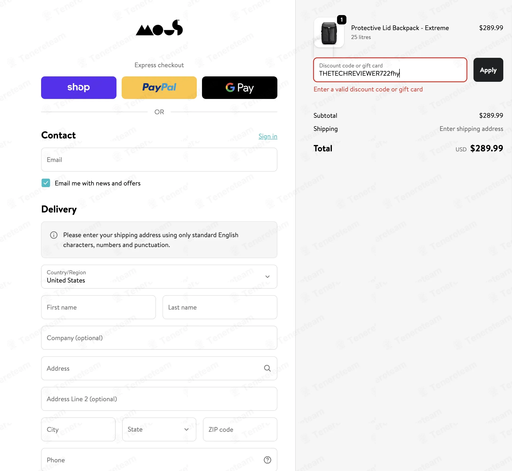 Mous coupon code: 15% off with THETECHREVIEWER722fhy. Tested and valid as 2 months ago.