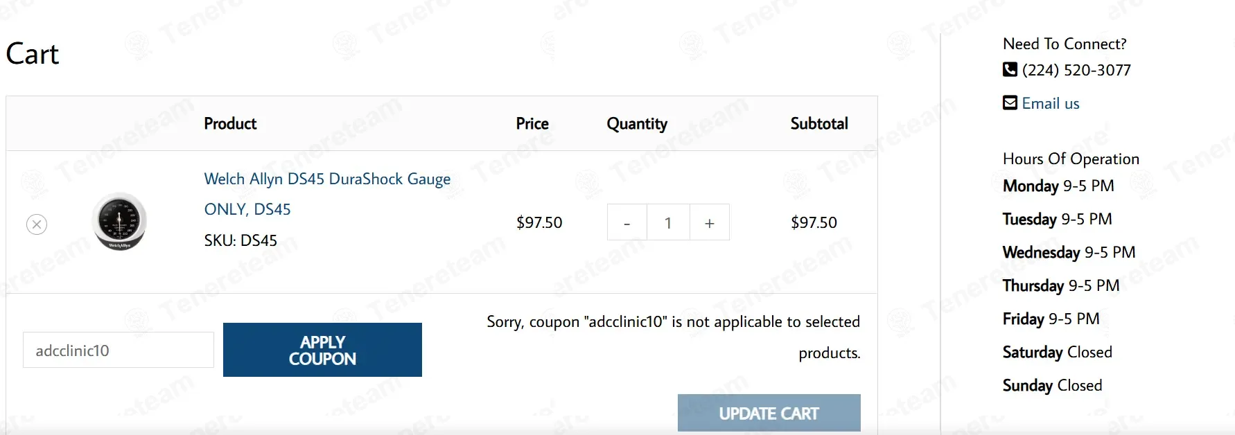 Student Medical Shop coupon code: 10% off with adcclinic10. Tested and valid as 6 months ago.