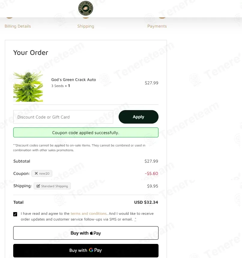 Growers Choice coupon code: 20% off with NEW20. Tested and valid as 1 month ago.