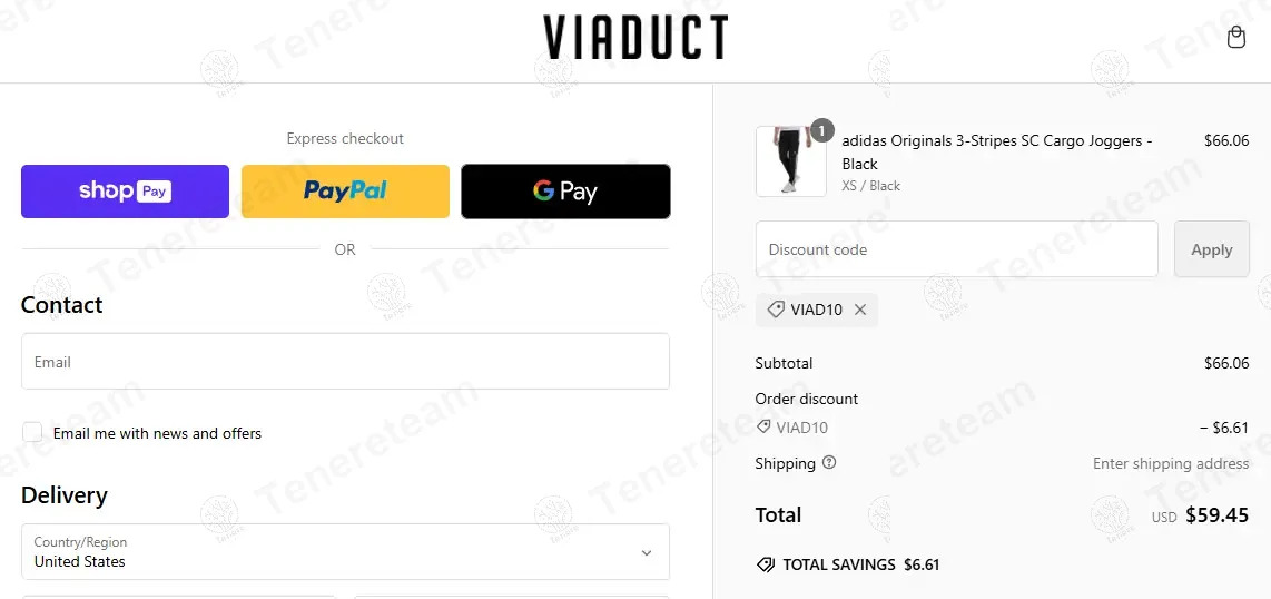 Viaduct Clothing coupon code: 10% off with VIAD10. Tested and valid as 1 year ago.