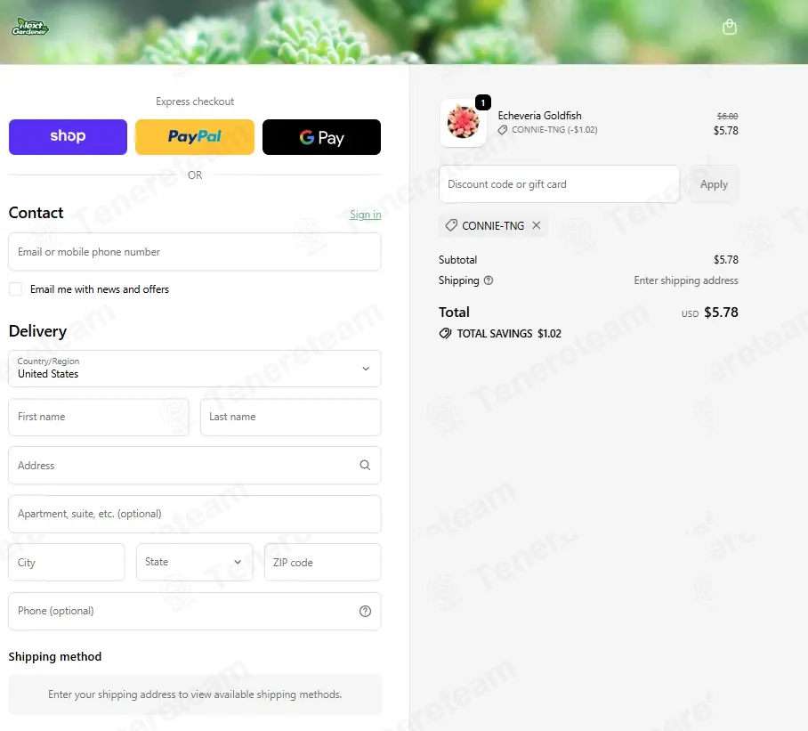 The Next Gardener coupon code: 15% off with CONNIE-TNG. Tested and valid as 1 week ago.