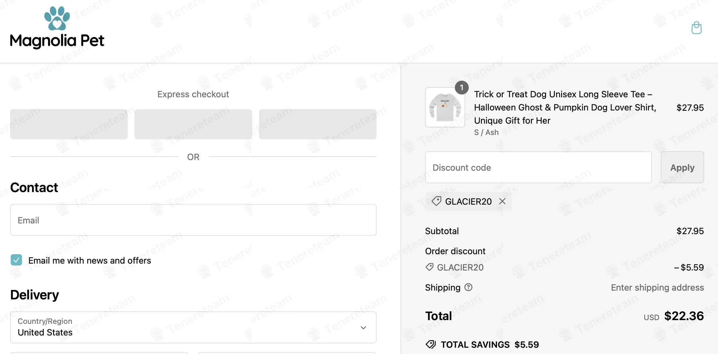 Magnolia Pet coupon code: 20% off with GLACIER20. Tested and valid as 1 year ago.