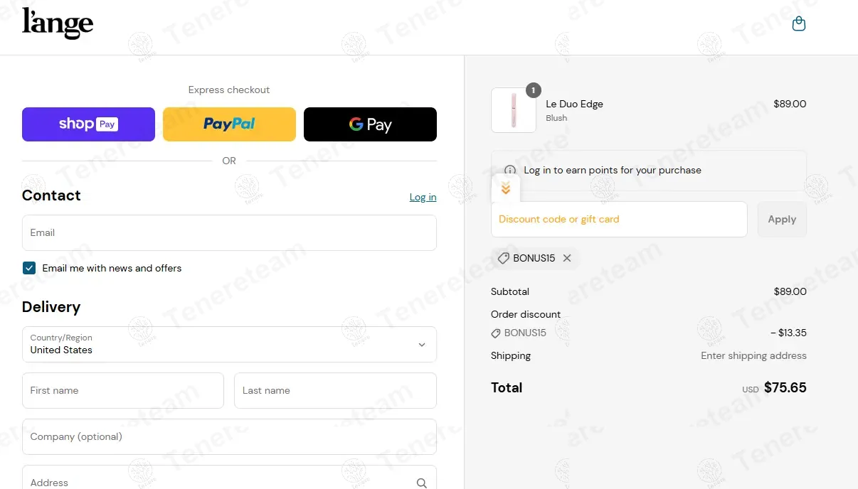 Langehair apply coupon code