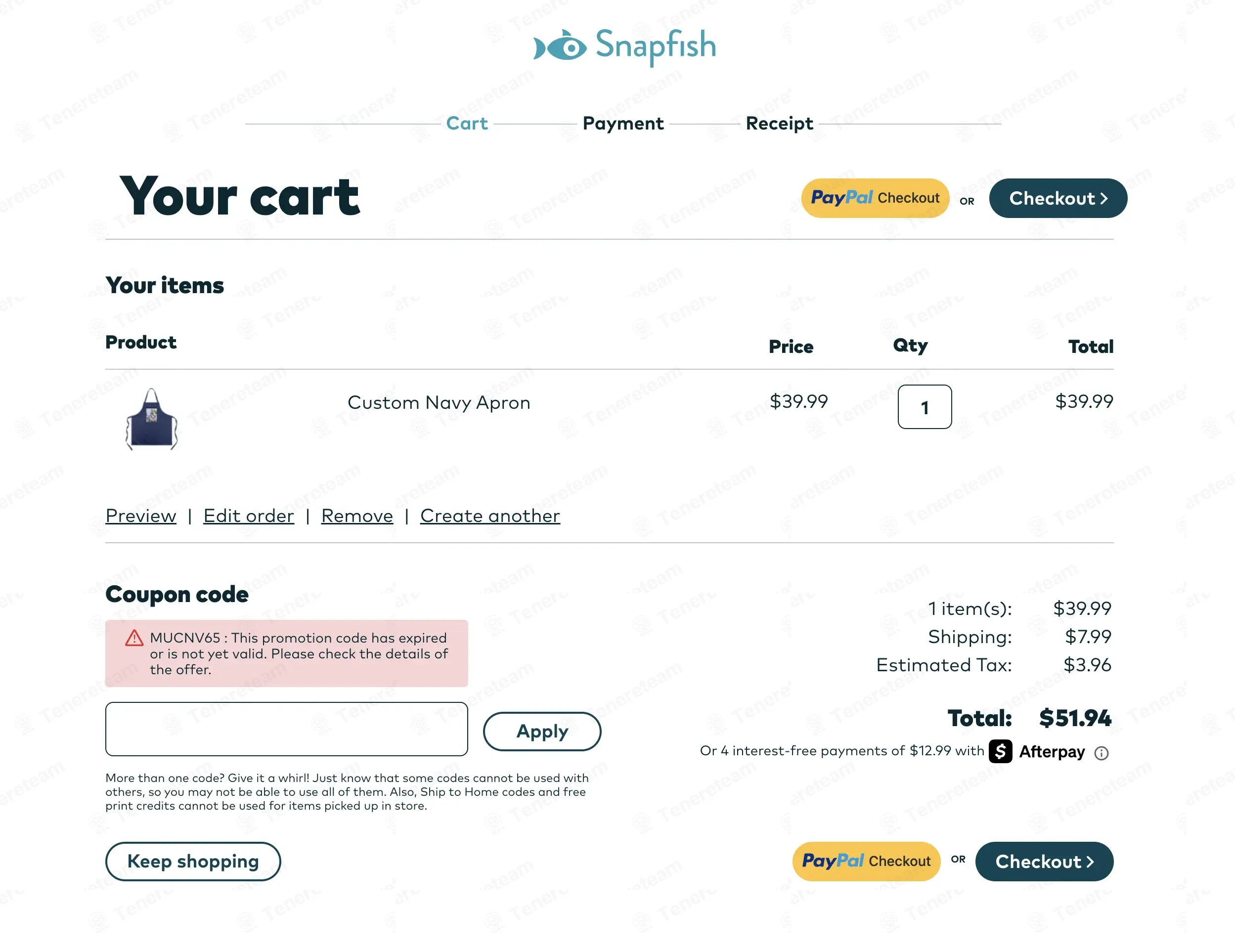 Snapfish coupon code: 65% off with MUCNV65. Tested and valid as 3 weeks ago.