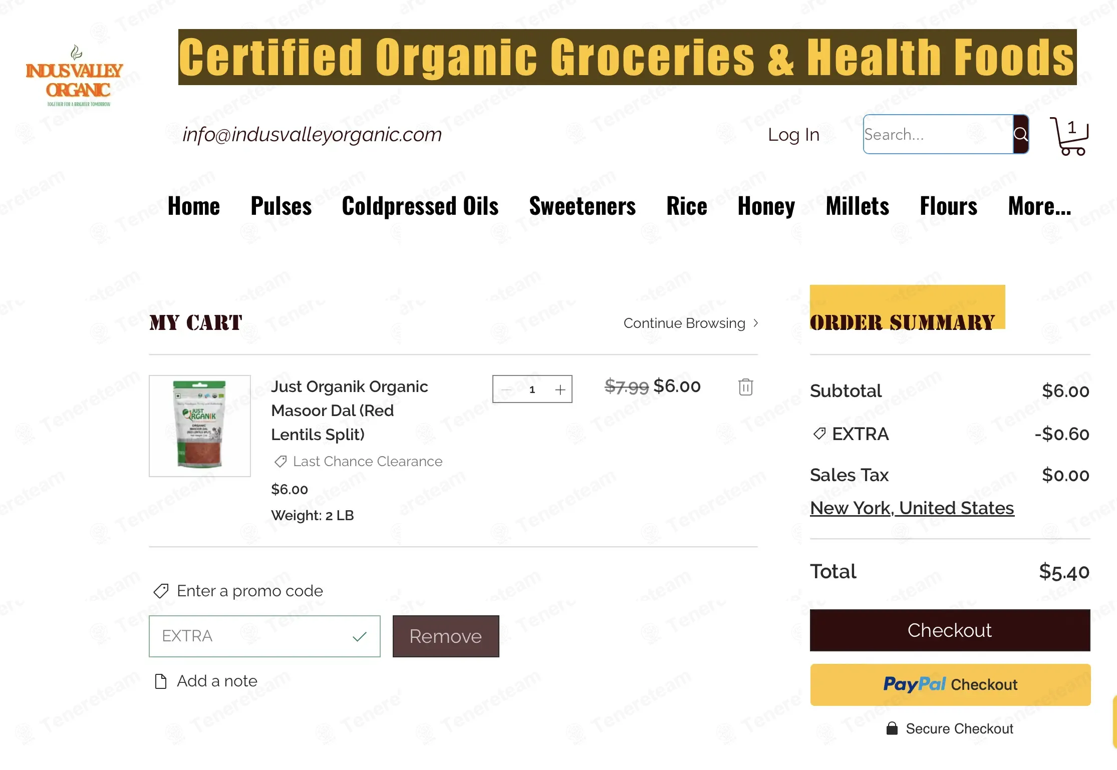 Indus Valley Organic coupon code: 10% off with EXTRA. Tested and valid as 23 hours ago.