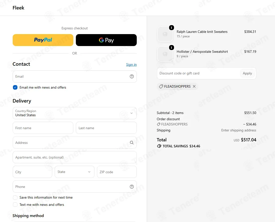 Join Fleek coupon code verified as working at checkout