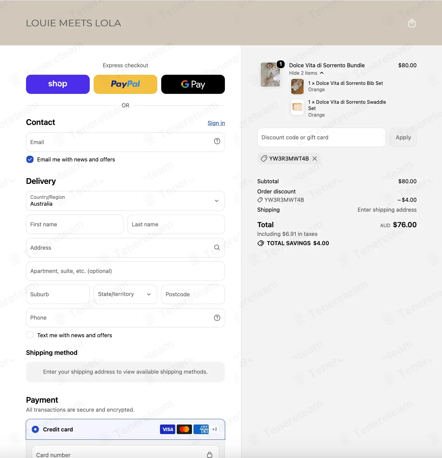 Louie Meets Lola coupon code: 5% off with YW3R3MWT4B. Tested and valid as 20 hours ago.