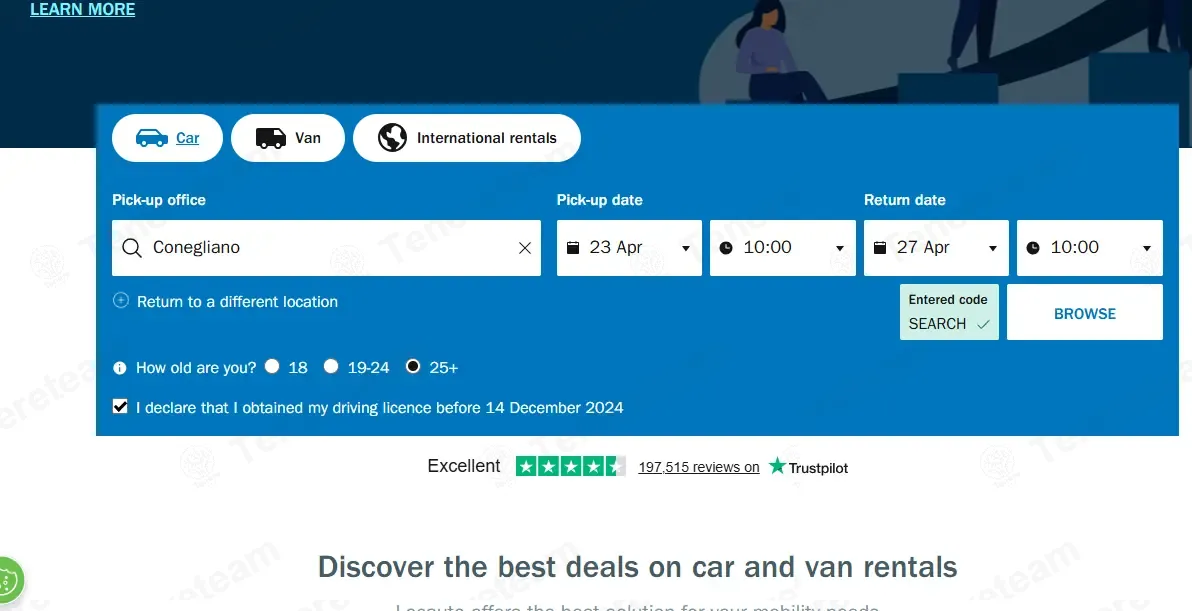 Locauto coupon code: 10% off with SEARCH. Tested and valid as 1 month ago.