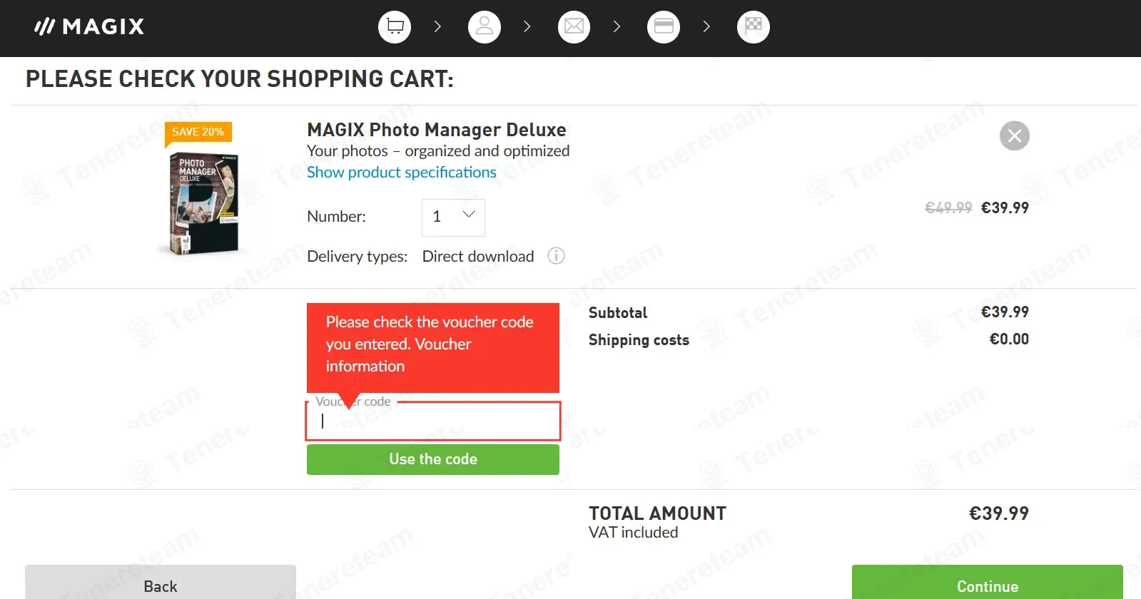 Magix coupon code re-checked and confirmed working at checkout