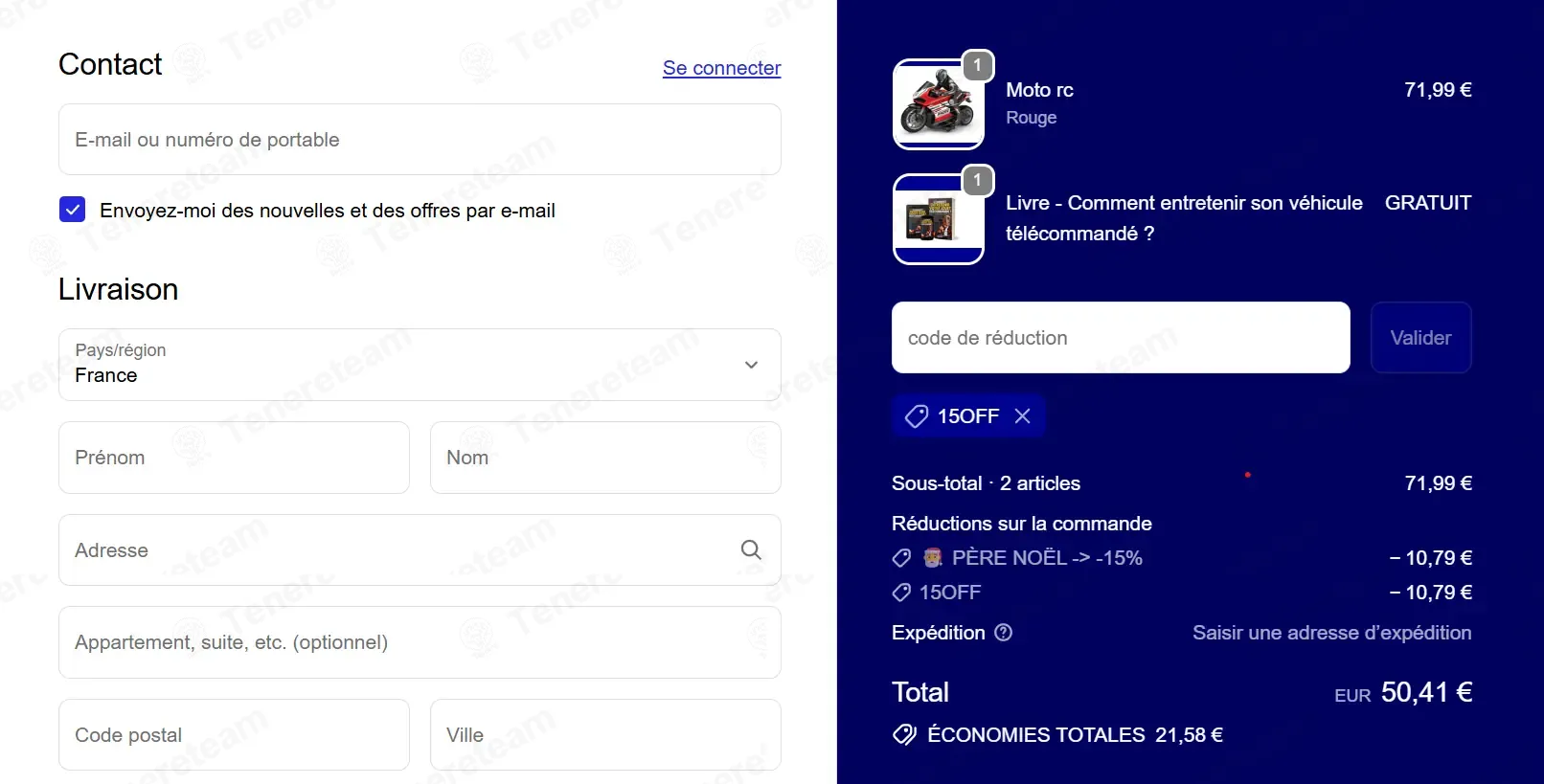 Shop Radiocommande coupon code: 15% off with 15OFF. Tested and valid as 1 month ago.