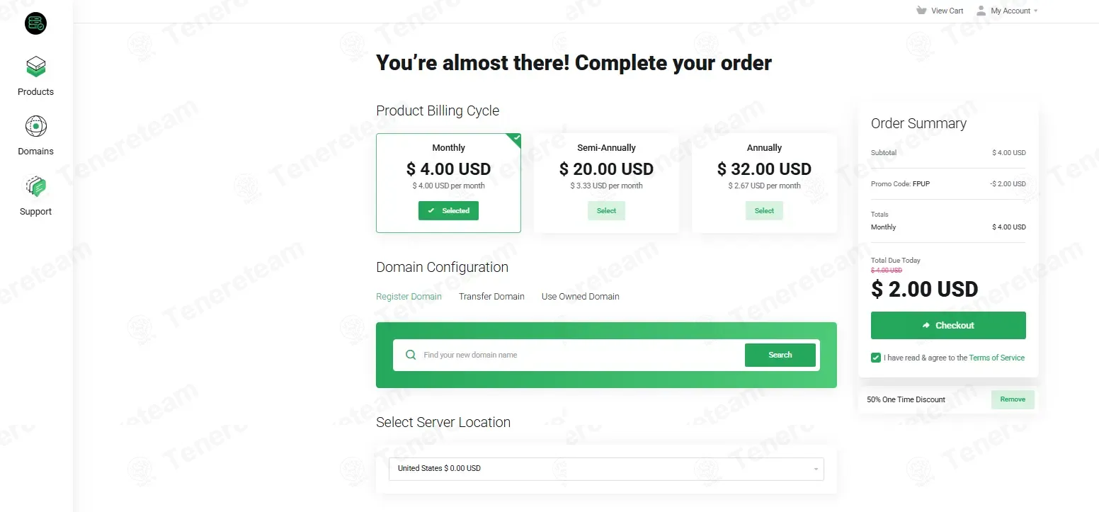 CreemHost coupon code verified as working at checkout