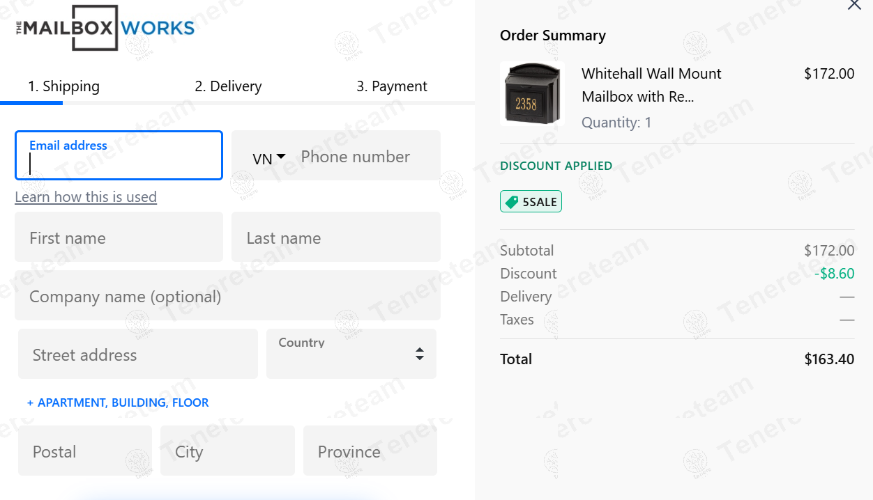 Mailboxworks coupon code: 5% off with 5sale. Tested and valid as 1 year ago.