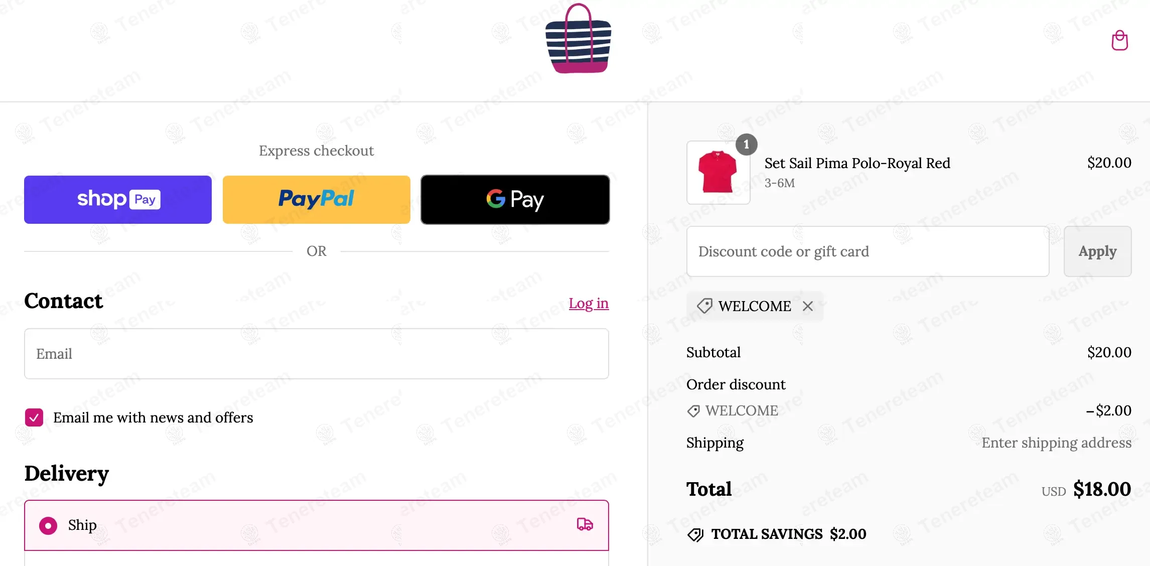 Nantucket Kids coupon code: 10% off with WELCOME. Tested and valid as 1 year ago.