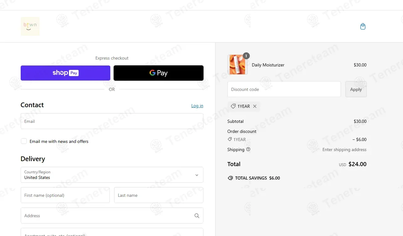 Meet BTWN coupon code: 20% off with 1YEAR. Tested and valid as 1 year ago.