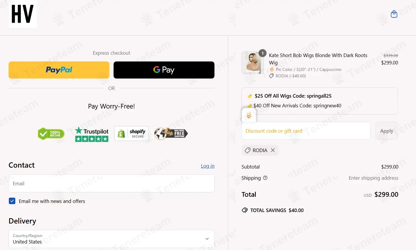 Hairvivi apply coupon code