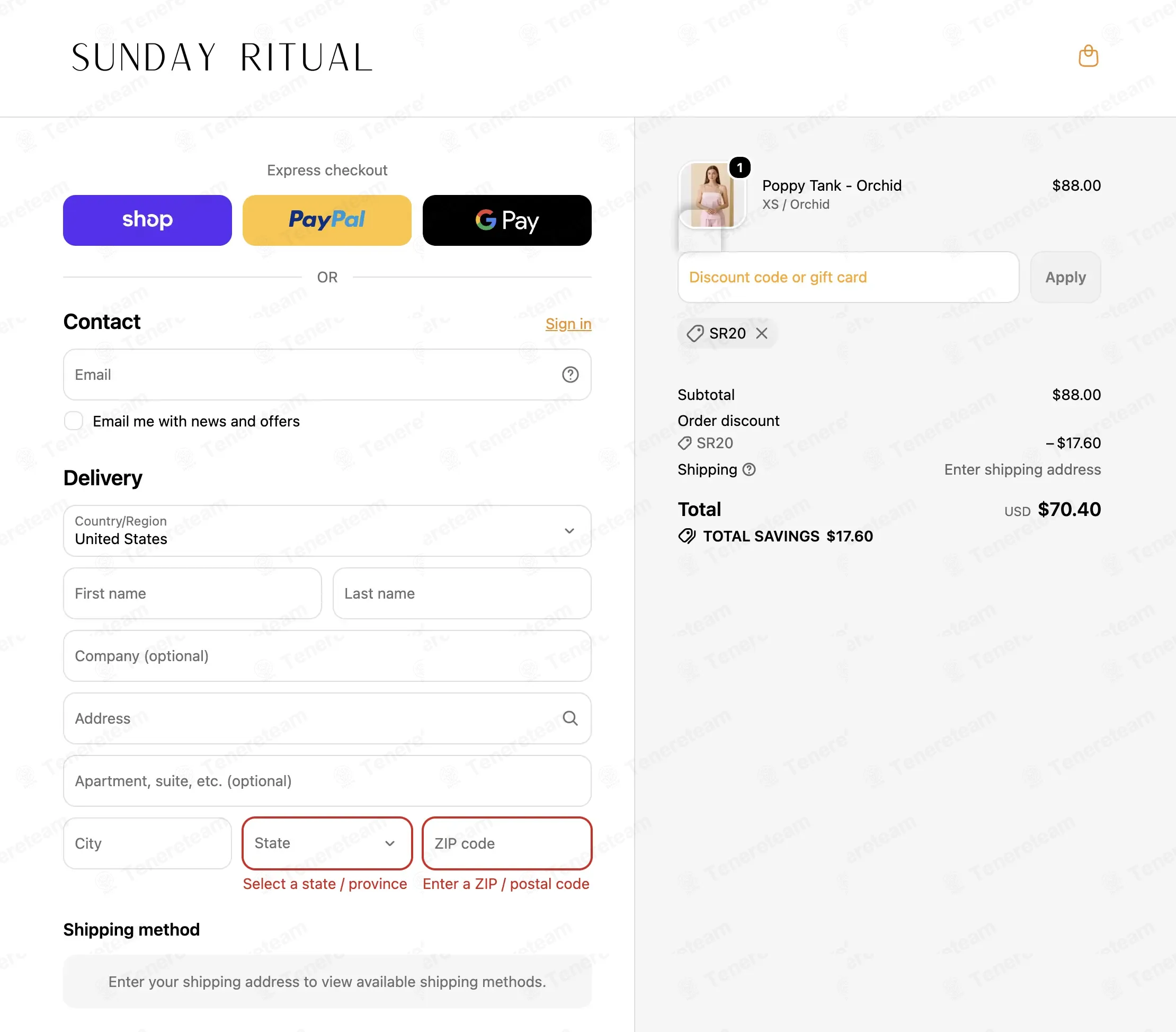 Sunday Ritual coupon code: 20% off with SR20. Tested and valid as 2 days ago.