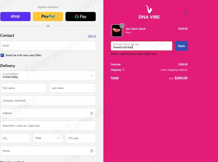 DNA Vibe coupon code: $10 off with ShareGoodVibes. Tested and valid as 3 months ago.